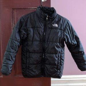 Boys black puffer jacket